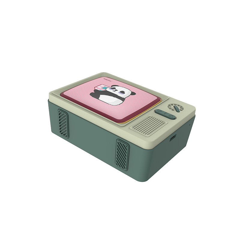 沃品（WOPOW）熊猫电视复古蓝牙音箱 AP07