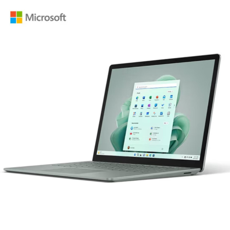 微软Surface Laptop5轻薄笔记本电脑Evo认证 2.2K高色域触屏轻薄笔记本电脑 13.5英寸-i5 16G 512G【仙茶绿】 官方标配