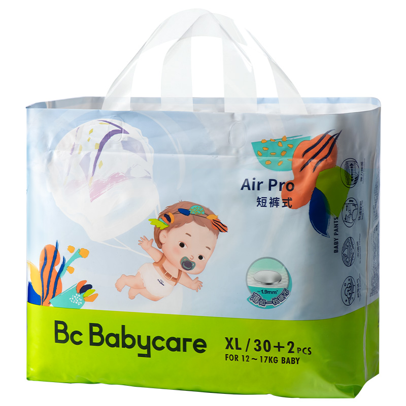 babycare Air Pro弱酸日用短裤式婴儿纸尿裤 XL码 BC2002337一袋（32片）