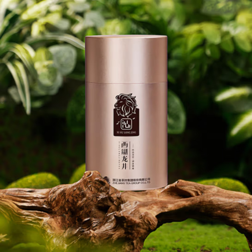 狮峰牌 绿茶西湖龙井沁字明前特级春茶茶叶50g 