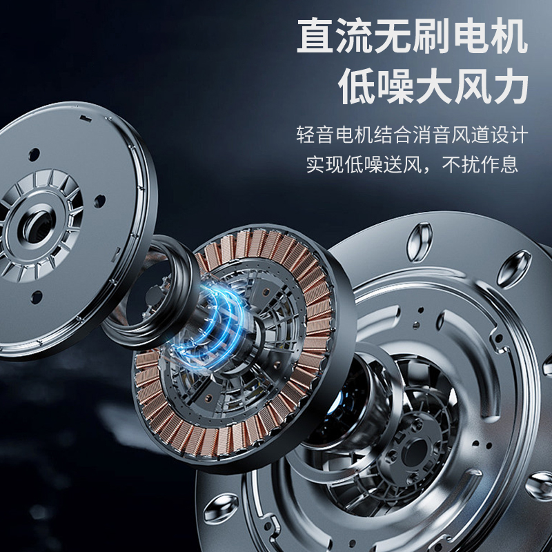 谷格（GUGE）家用低噪音落地无叶净化风扇 GC-03