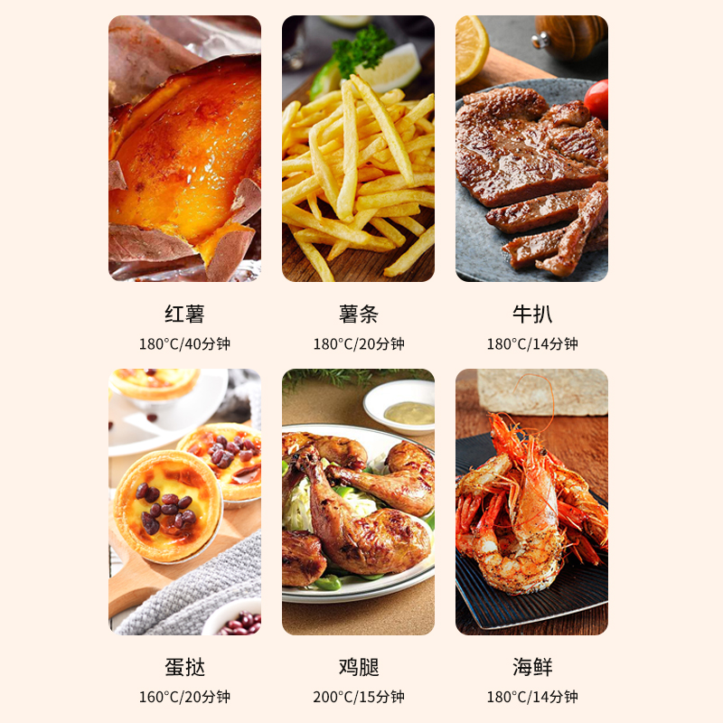 谷格（GUGE）可视化空气炸锅 GC919A