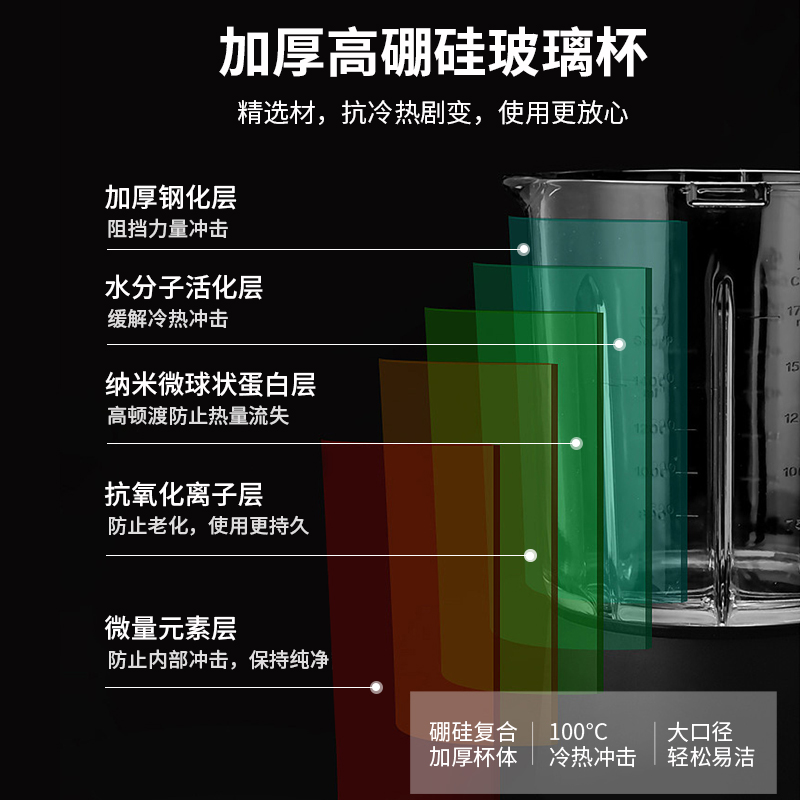 谷格（GUGE）智能养生带罩低音破壁机 G682