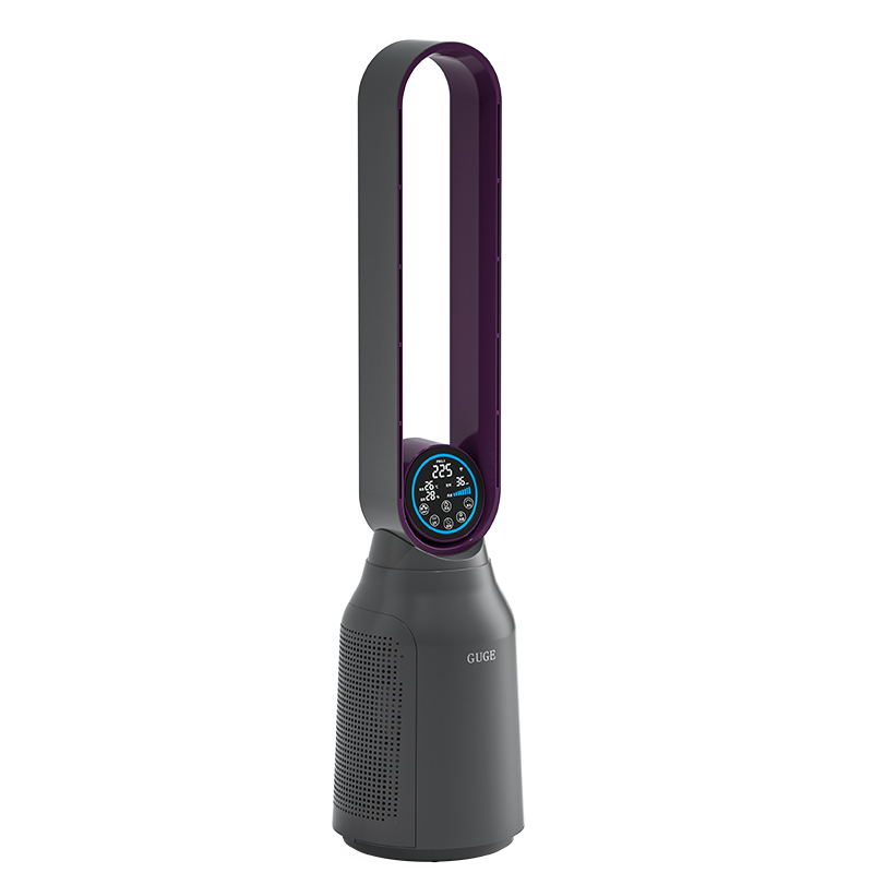 谷格（GUGE）家用低噪音落地无叶净化风扇 GC-03