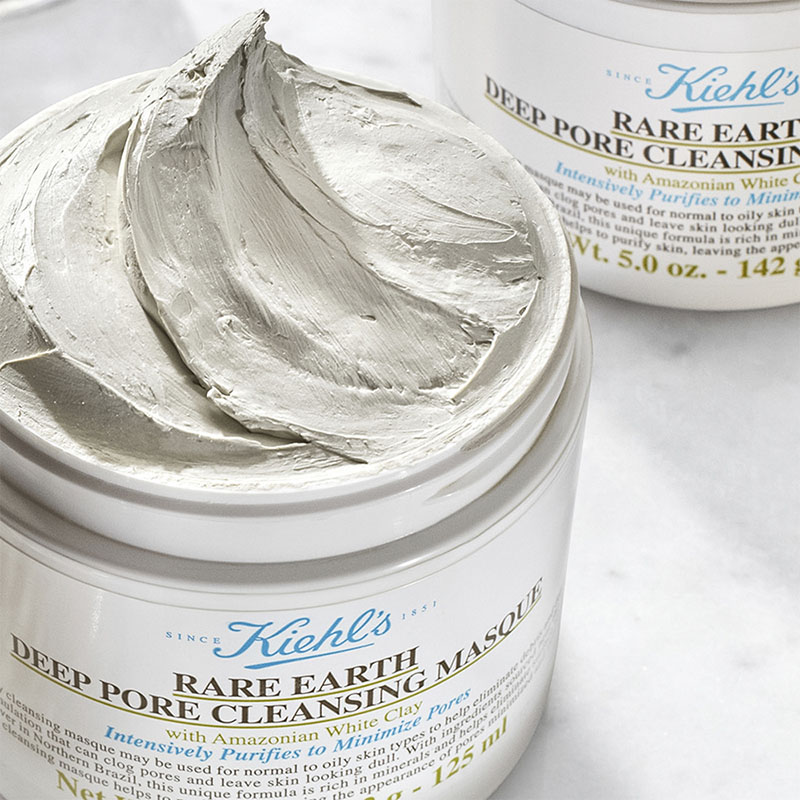 科颜氏（Kiehl's）白泥清洁面膜125ml祛痘控油母亲节礼物女送爱人护肤品