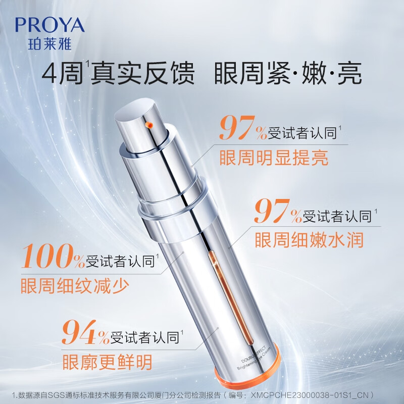 珀莱雅 双抗焕亮眼霜20ml