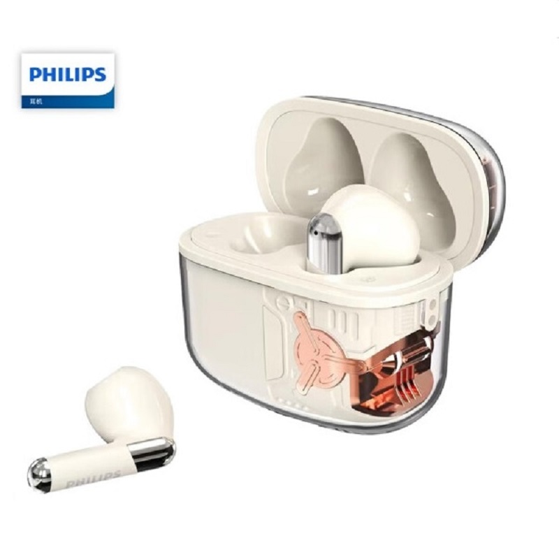 飞利浦PHILIPS 真无线蓝牙耳机 T1168米色