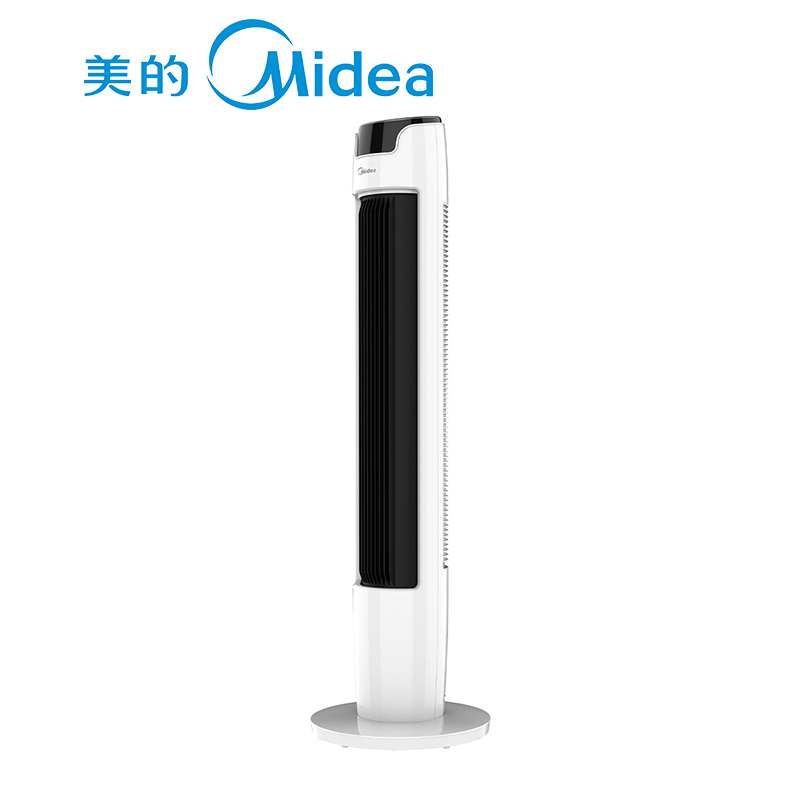 美的（Midea）遥控轻音内旋摇头定时机械节能柔和立体风可拆洗风扇 FZA10XAR