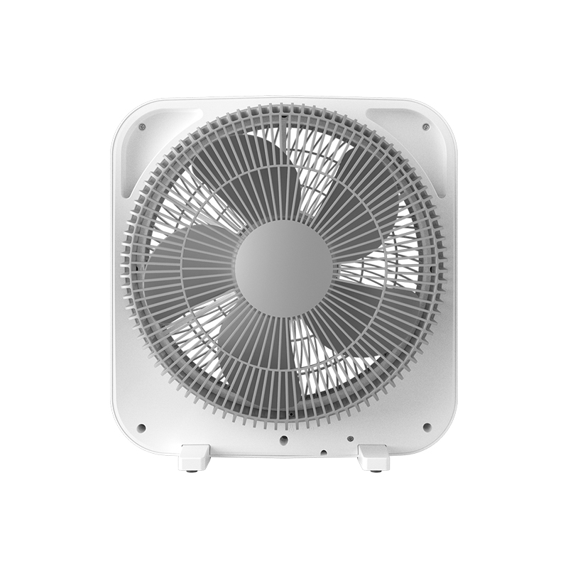 美的（Midea） 转叶页台式风扇轻音低噪转叶风扇台式倾倒断电定时KYT30-21MA 灰白色