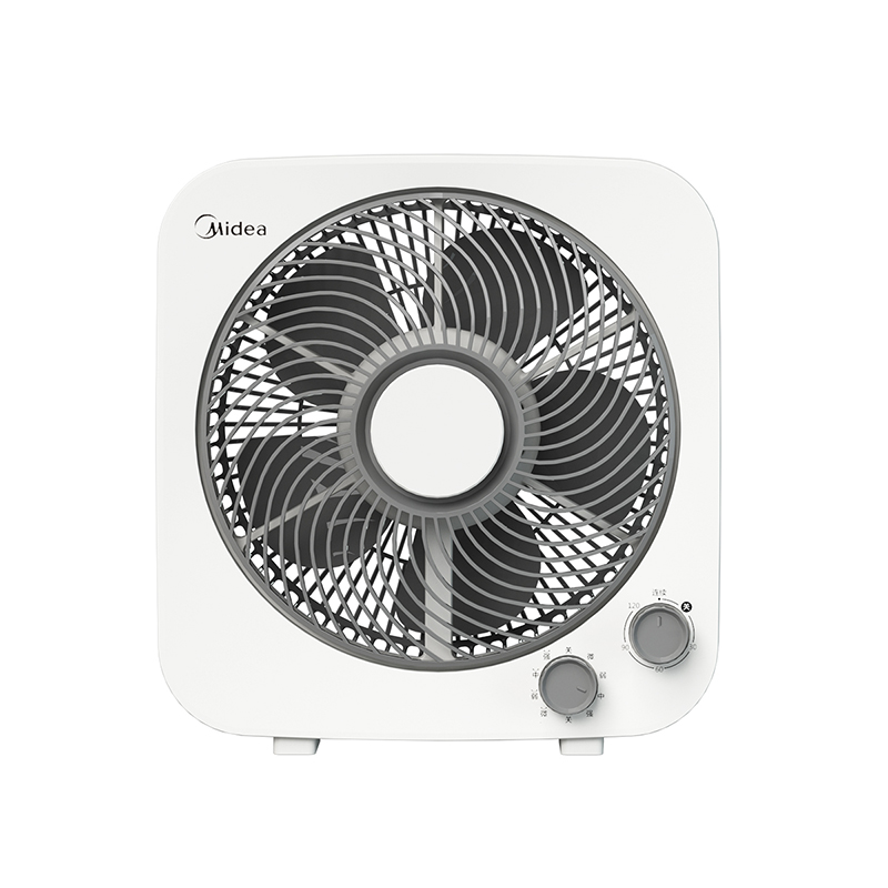 美的（Midea） 360°出风四档可调五叶轻音柔风转页节能省电台扇 KYT25-22MW 