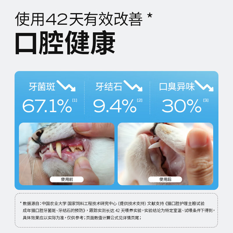 高爷家 全价猫咪口腔粮1.5kg