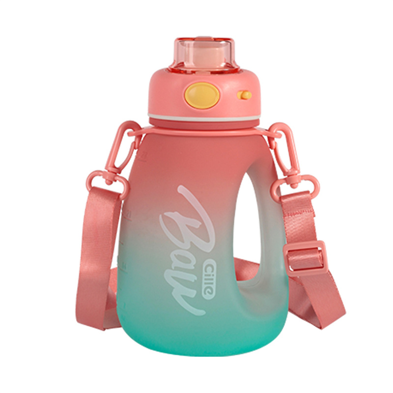 希乐 五彩斑斓胖墩杯XL-2350-PQ  950ML（颜色随机）