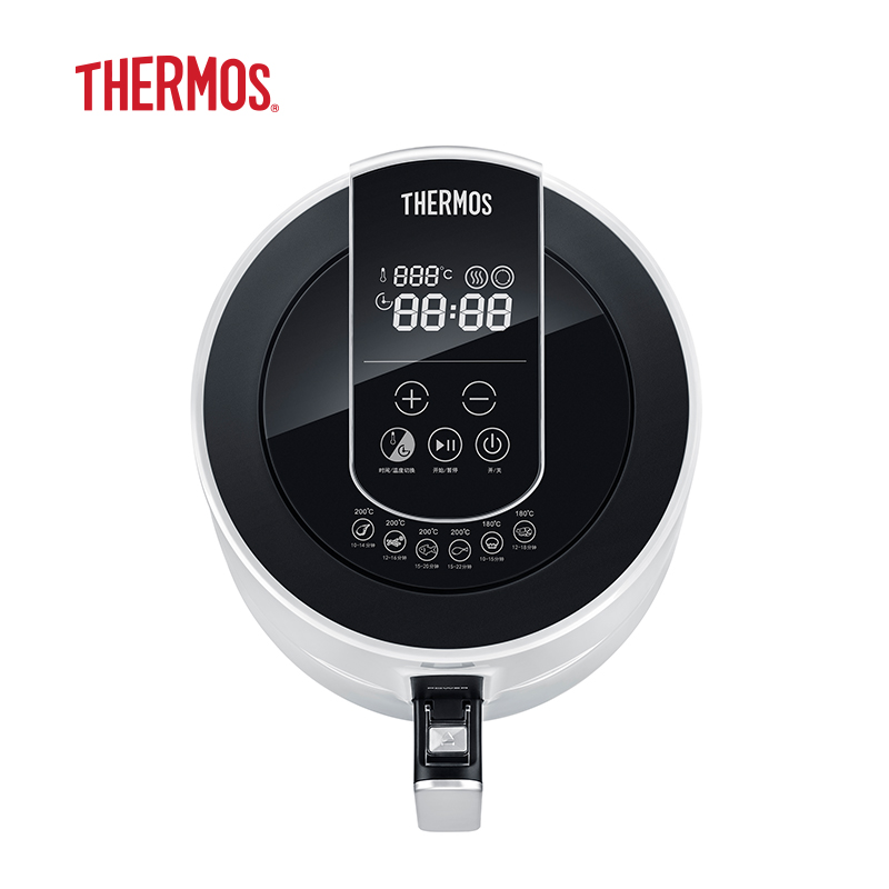 THERMOS膳魔师 无油空气炸锅2.6L容量 EHA-5731D白色
