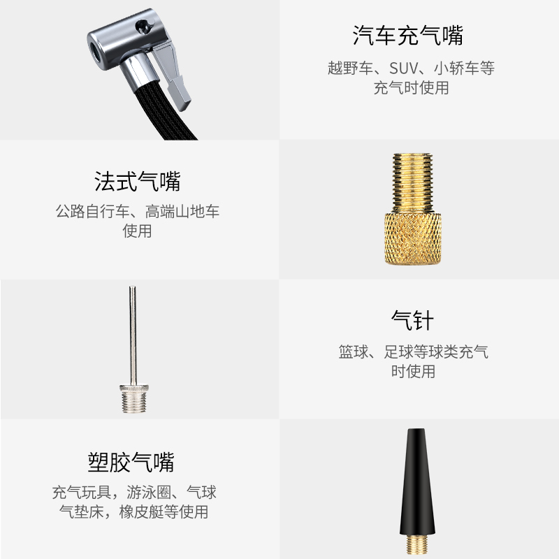 沿途 车载充气泵双缸有线升级大屏 A22