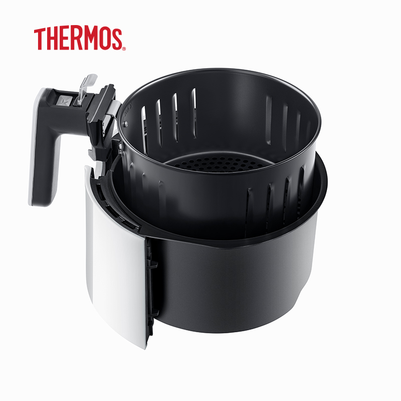 THERMOS膳魔师 无油空气炸锅2.6L容量 EHA-5731D白色