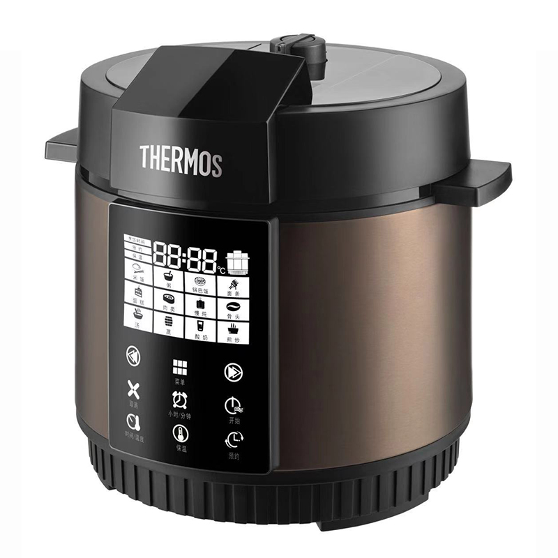 THERMOS膳魔师 自动控压防干烧保温家用高压锅2.8L容量 EHA-4531E  