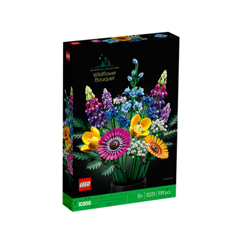 乐高（LEGO）积木繁花18岁+玩具 ICONS系列D2C限定款 生日礼物 10313