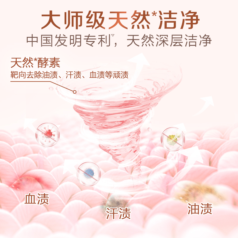 立白 大师香氛洗衣液100g（袋装*3）