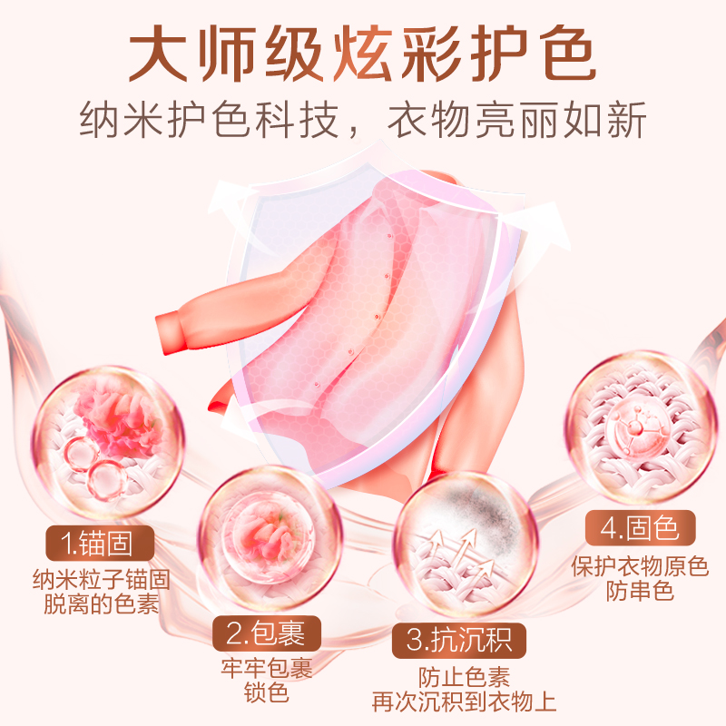 立白 大师香氛洗衣液100g（袋装*3）