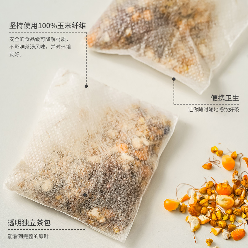 茶秘密 玉米须茶茶包15包120克 玉米 赤小豆 栀子 茯苓 苦荞麦 玉米须