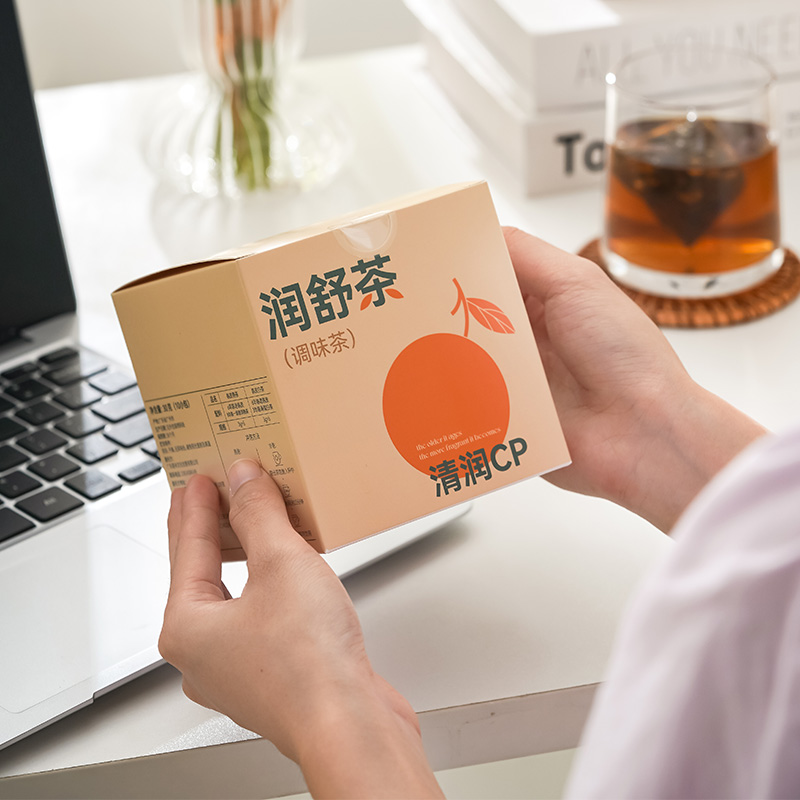 茶秘密 润舒茶养生茶女人调理 陈皮白茶+陈皮熟茶袋泡独立小袋子茶包 润舒茶1盒