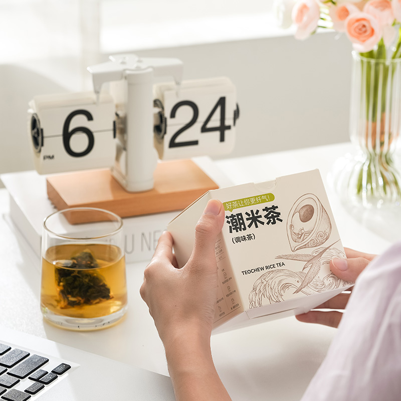 茶秘密 潮米茶袋泡茶包乌龙茶茉莉 潮米茶10小包/盒