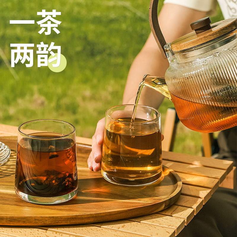茶秘密 润舒茶养生茶女人调理 陈皮白茶+陈皮熟茶袋泡独立小袋子茶包 润舒茶1盒