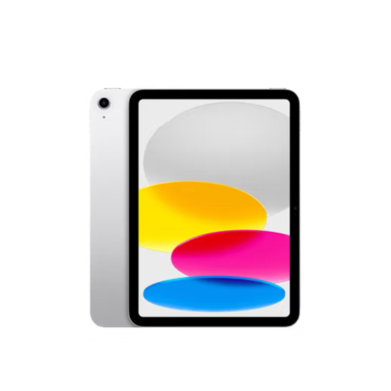 Apple/苹果 iPad(第 10 代)10.9英寸平板电脑 2022年款(256GB WLAN版/学习办公娱乐/MPQ83CH/A)银色
