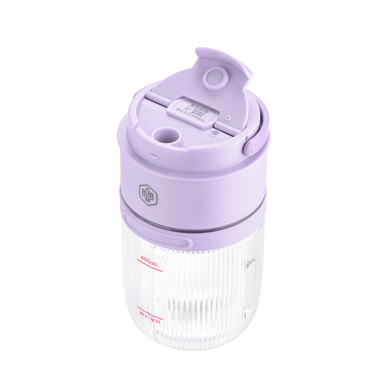 博堡 便携式果汁杯400ml BDY-950L紫色