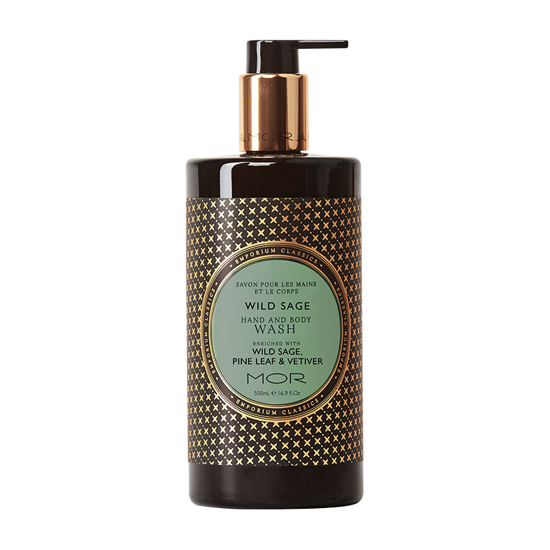 MOR澳魅 经典手部身体沐浴液（鼠尾草香）500ml