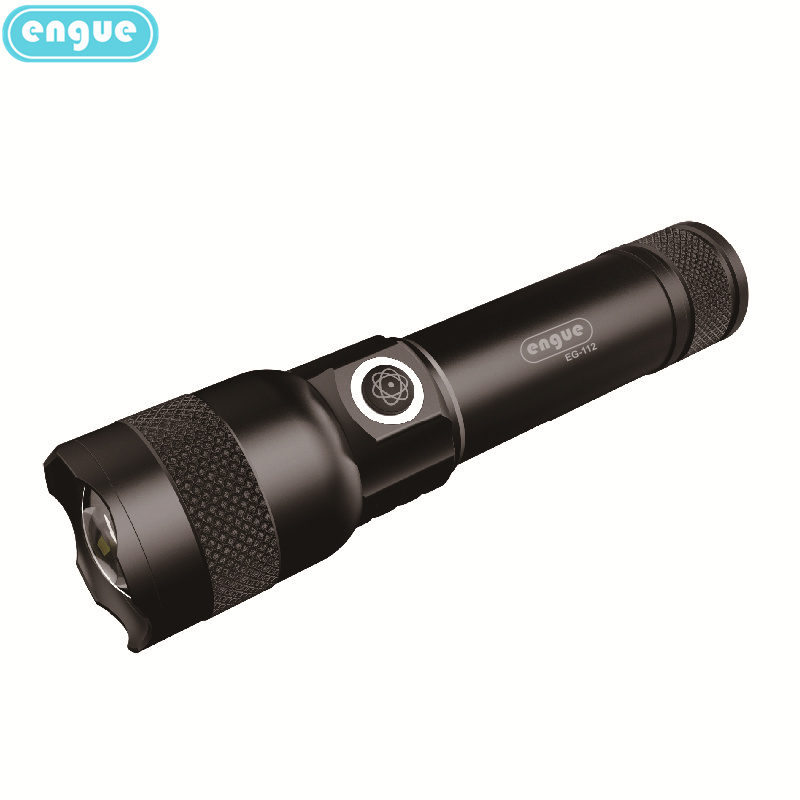 engue恩谷 USB伸缩变焦强光手电筒 EG-112