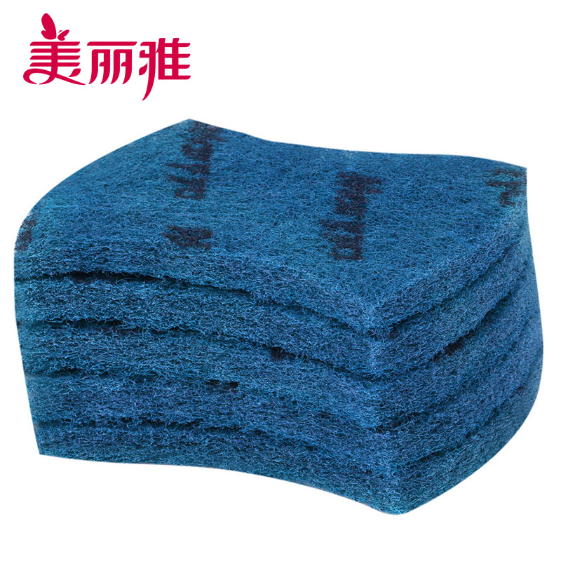 美丽雅 不粘锅去污百洁布5片装 HC82823