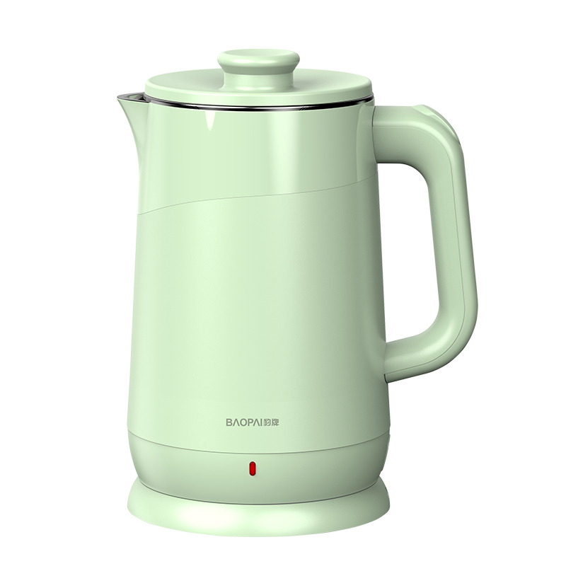 豹牌 防烫电热水壶BP-4036  绿色1.8L