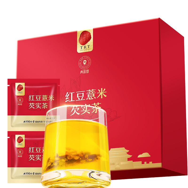 北京同仁堂 青源堂 红豆薏米芡实茶150g Q2100145
