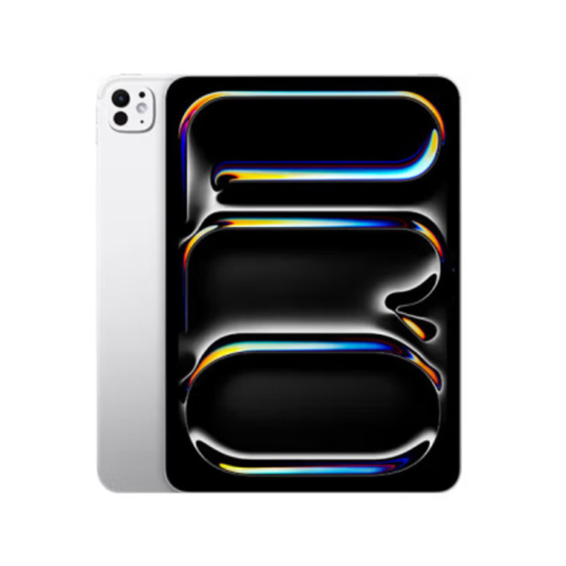Apple  iPad Pro 11英寸 M4芯片2024年新款平板电脑 2T WLAN版 标准玻璃银色 MVVH3CH/A