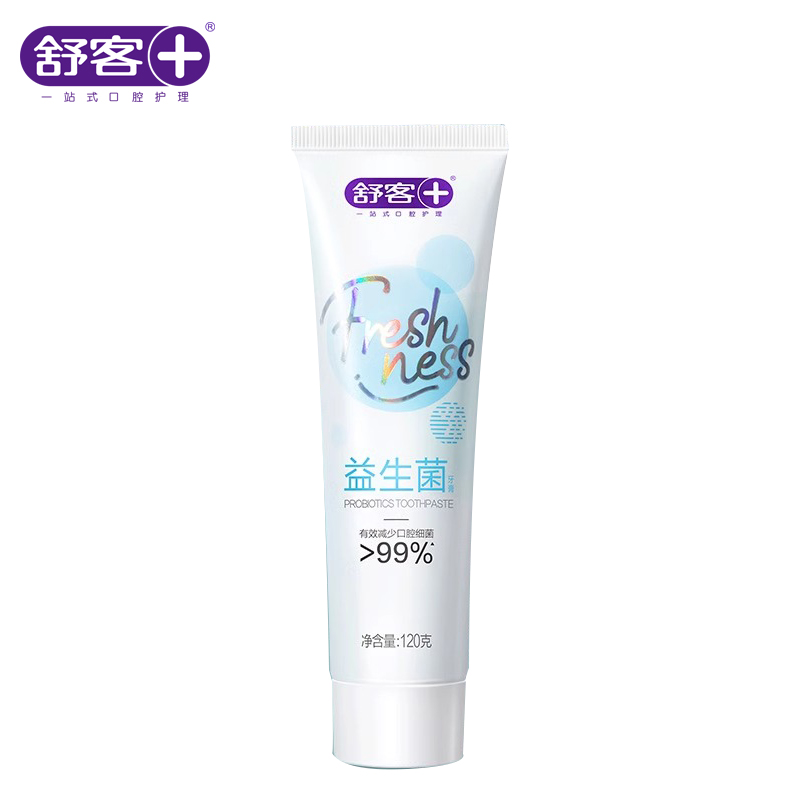 舒客 悠净清新益生菌牙膏(海风沁薄)120g  ZHS-YSH10