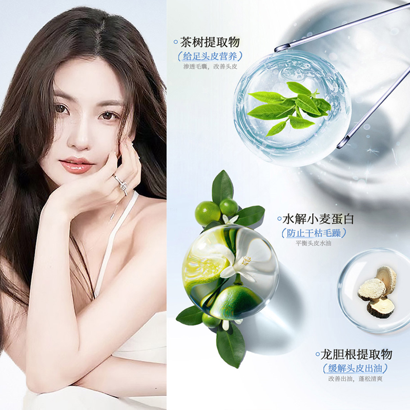 卡蕊儿 植萃蛋白净屑洗发露750ml
