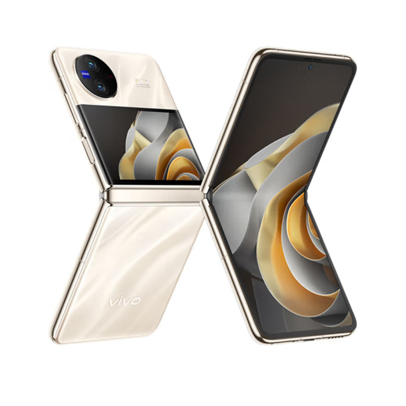 vivo X Flip 5G 折叠屏手机 绸金 12GB+256GB 