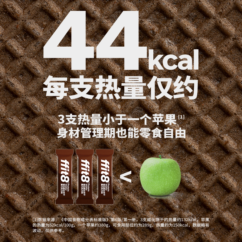 ffit8  蛋白质威化饼干黑巧克力味180g/盒（10g*18）*2