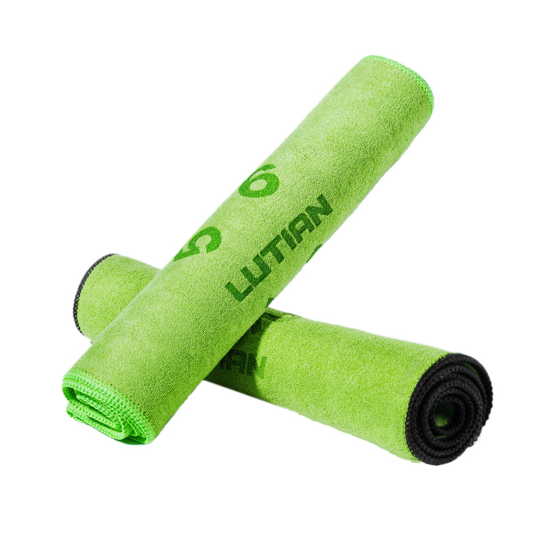 绿田 汽美清洁巾绿底绿边30*40cm1条