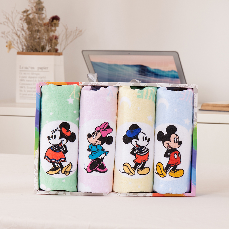 迪士尼 迪士尼幻彩毛巾四件套 DMM-2550T4