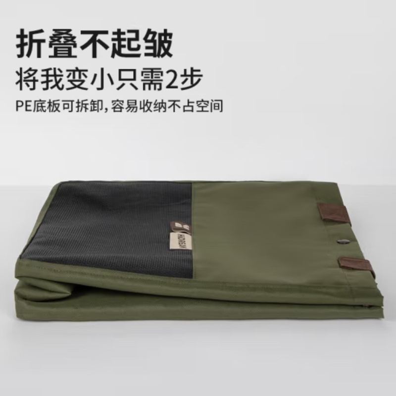 HiDREAM 单肩帆布猫包外出便携手提包小体狗包韩版轻便宠物出行包  杏仁吐司单肩包 HD015046-02F