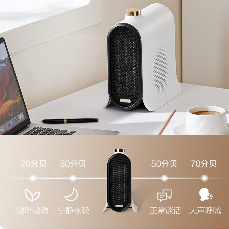 艾美特 PTC台式暖风机 HP20-K82白色