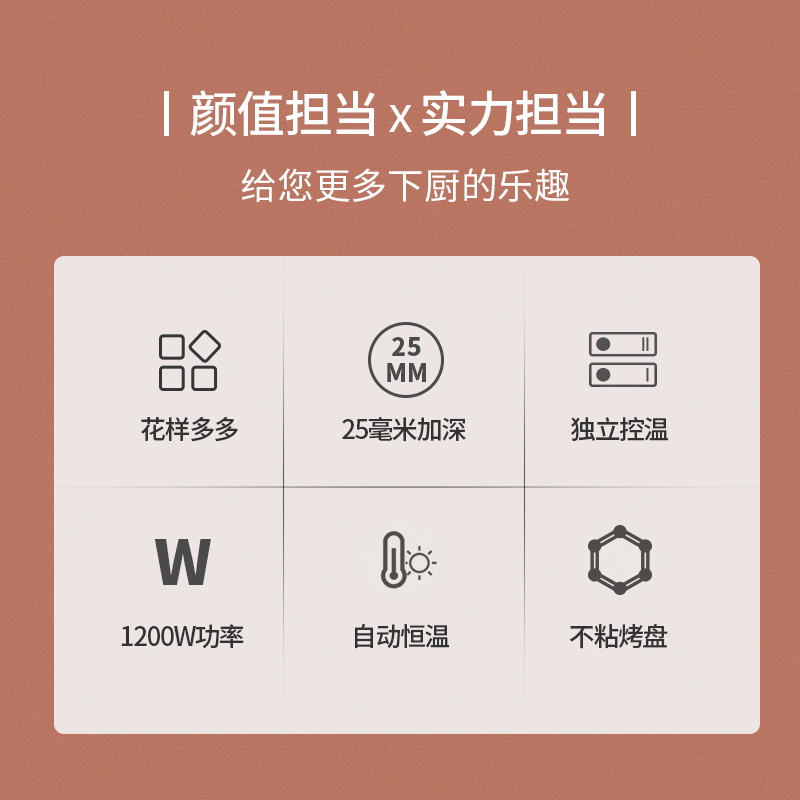 利仁 电饼铛LPBC-100
