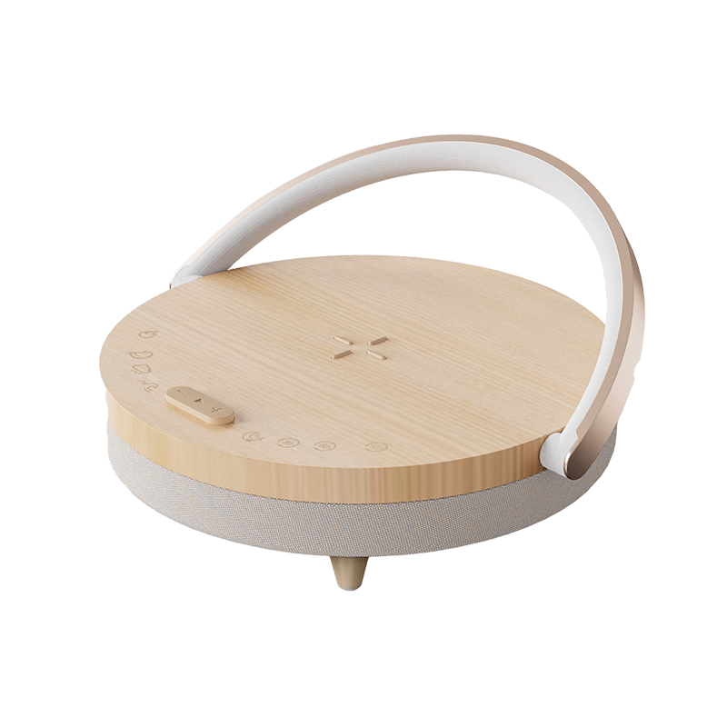 几光 无线充电蓝牙音箱白噪音版浅木纹色10W  LYYD01-WN