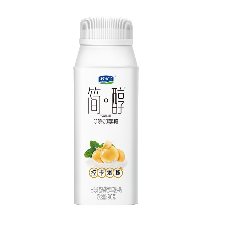 君乐宝（JUNLEBAO）简醇酸奶 利乐冠 200g*10盒/箱