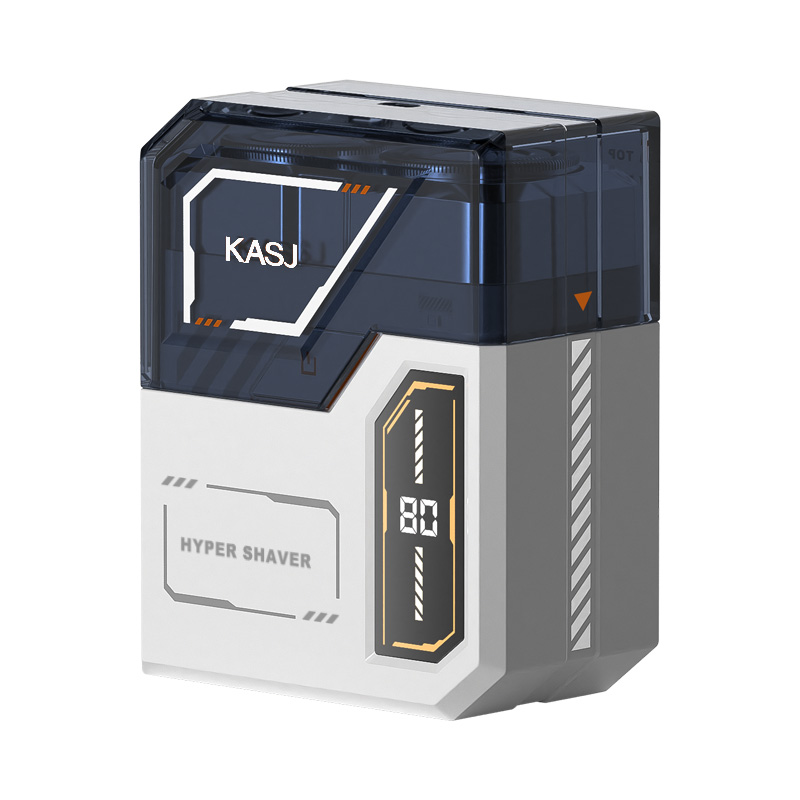 KASJ凯诗捷 礼盒礼品袋包装小巧便携续航持久潮流剃须刀 S6凝霜白