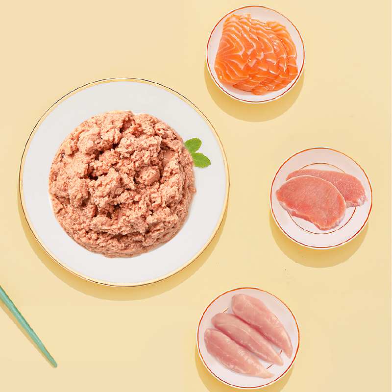 灵宠物语  宠物主粮猫粮全价宠物主食罐 鸡肉85g*12罐