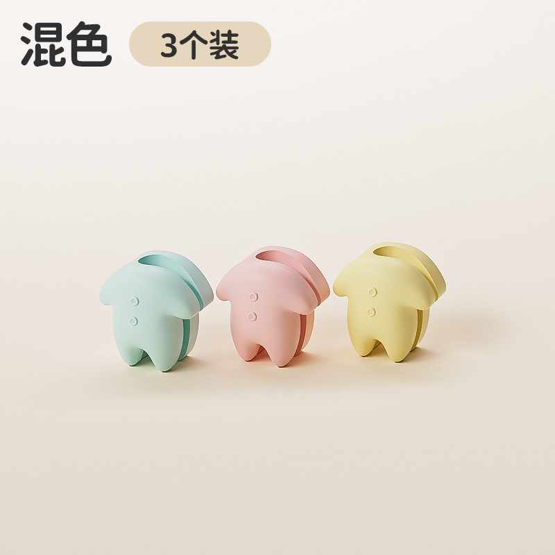 烁果 小Q人数据线整理器3个装 XQRSJXLXQ（颜色随机）