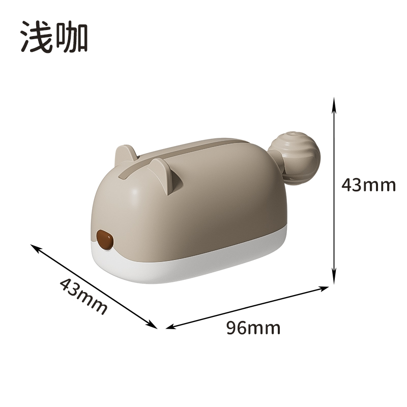烁果 仓鼠挤牙膏神器1个 CSJYGQ（颜色随机）